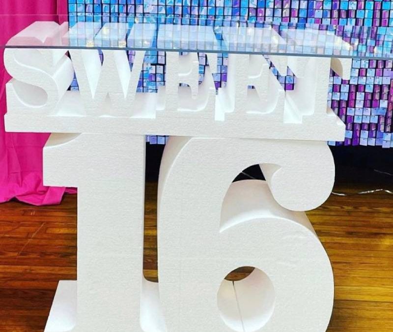 Sweet 16 sweet Table